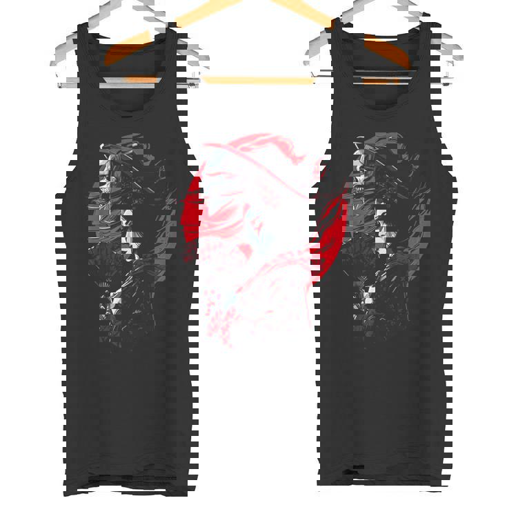 日本の芸者 死神 オタクゴス アニメ アート ファッション 2 タンクトップ