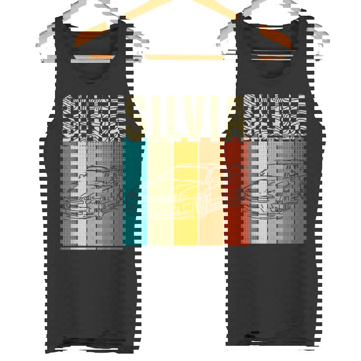 日本シルビア15 チューニング スポーツカー レジェンド 90年代 ヴィンテージ タンクトップ