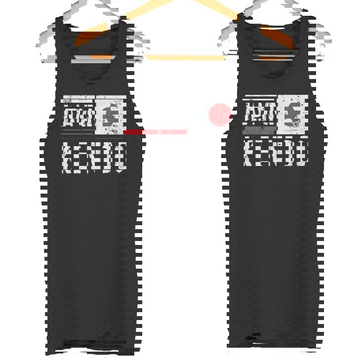 日本剣道レトロフラッグサムライ日本武道クラブ タンクトップ