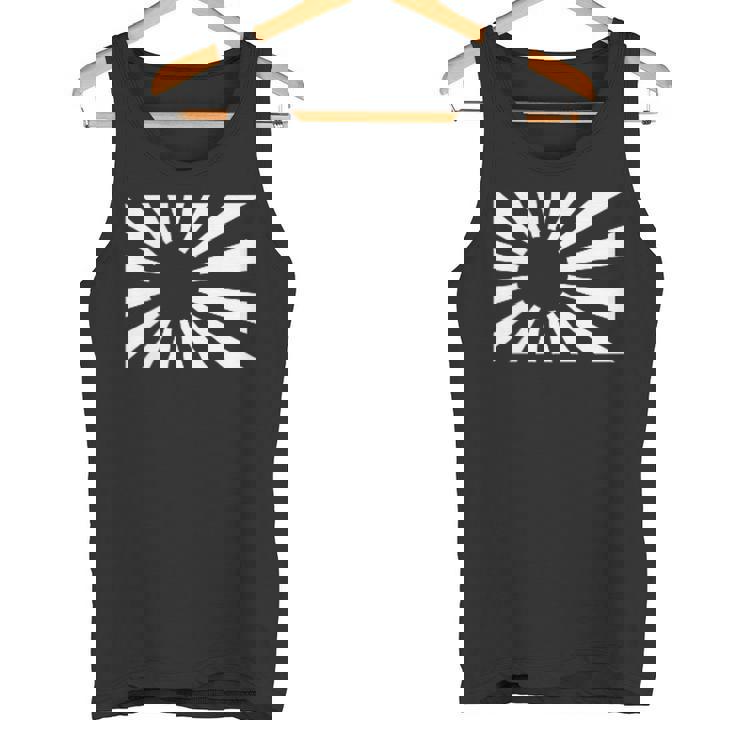 日本国旗の海軍旗 タンクトップ