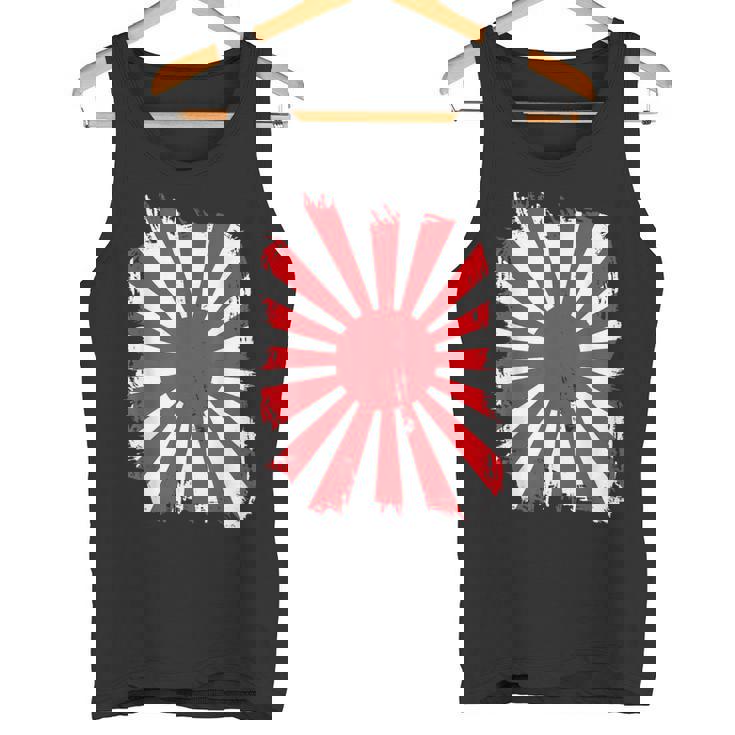 日本戦争旗 日本中道 日本国旗 タンクトップ