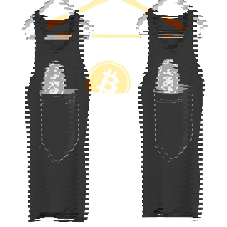 暗号、ビットコイン、イーサリアム、ブルラン。 タンクトップ