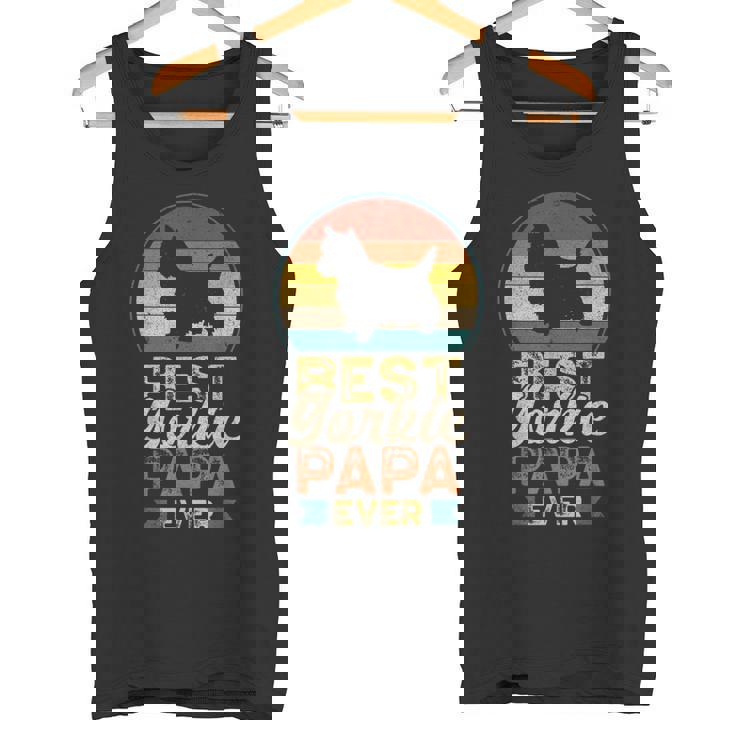 最高のヨーキーパパ ヨークシャー・テリア タンクトップ