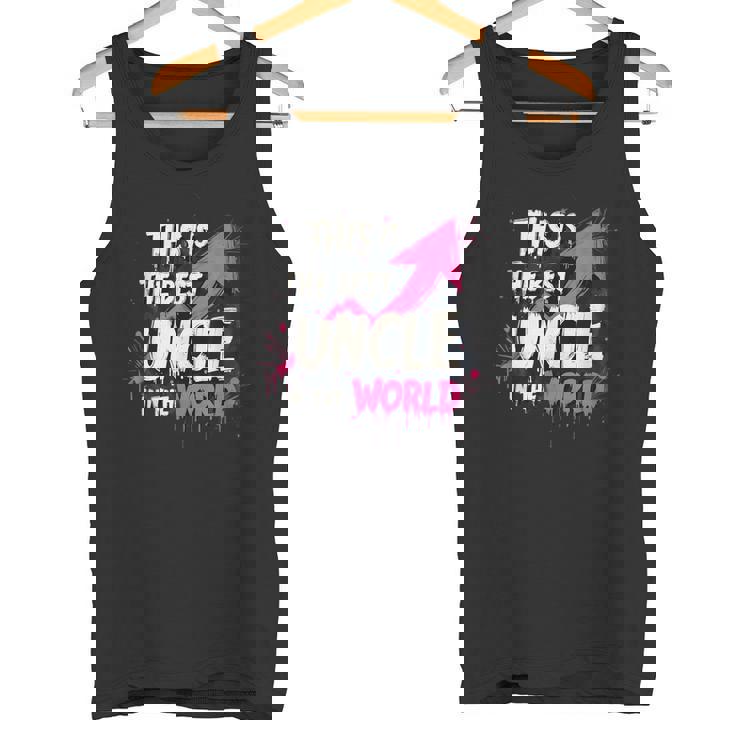 最高の叔父デザイン タンクトップ