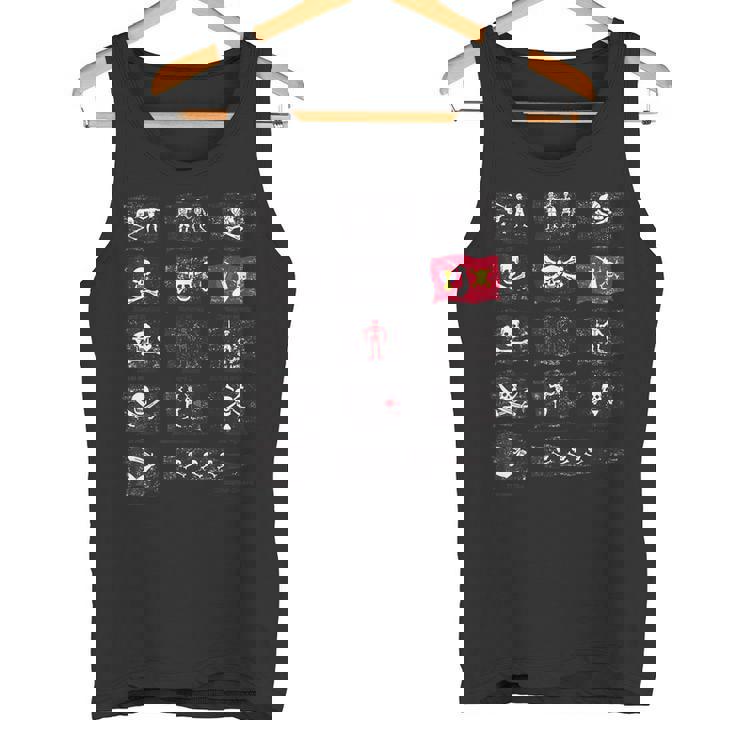 有名な海賊旗 タンクトップ