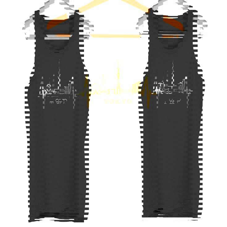 東京スカイライン ハートビート・ジャパン ファン・ハート アイ・ラブ・トーキョー I Love Tokyo タンクトップ