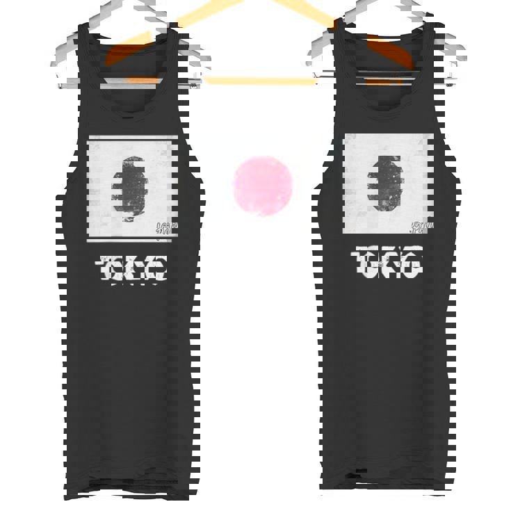 東京日本国旗シャツ タンクトップ