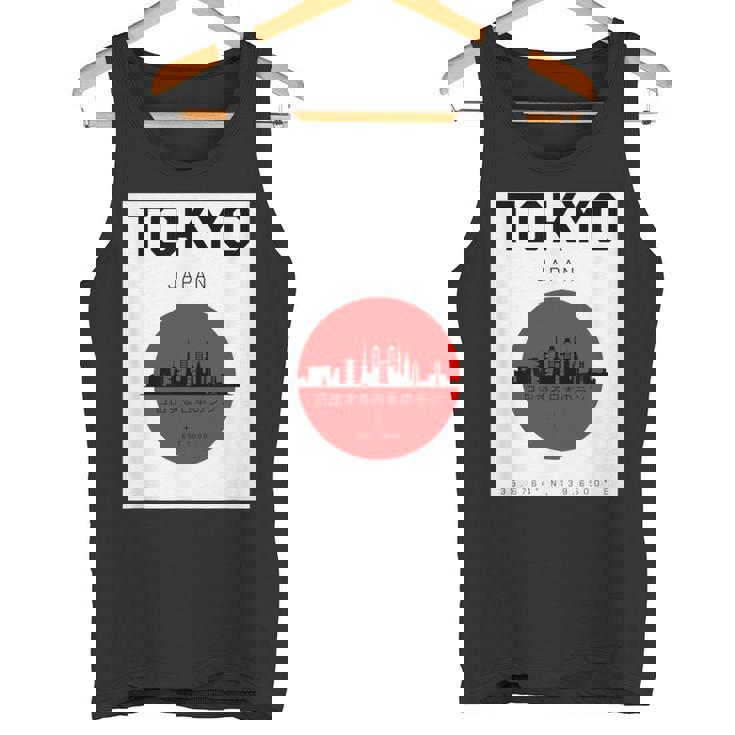 東京都 日本スタイル グラヒック 日本文化 タンクトップ