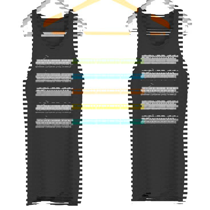 東京電車 山手線 超線 お土産 東京電車 タンクトップ