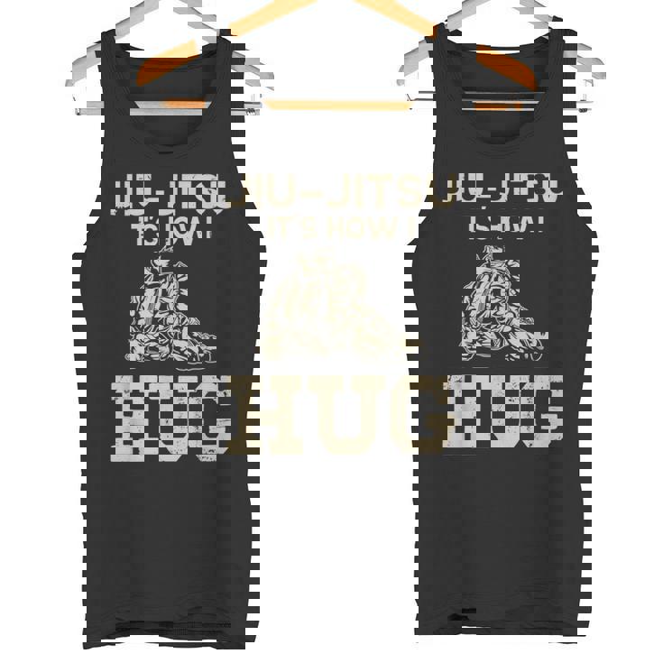 柔術ファイター Its How I Hug タンクトップ