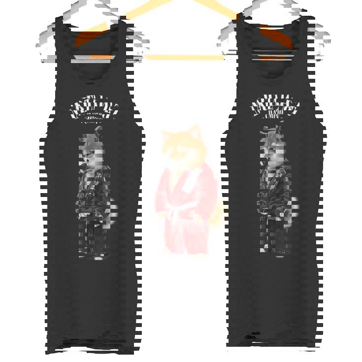 柴犬 柔道空手師 赤柔道師 タンクトップ