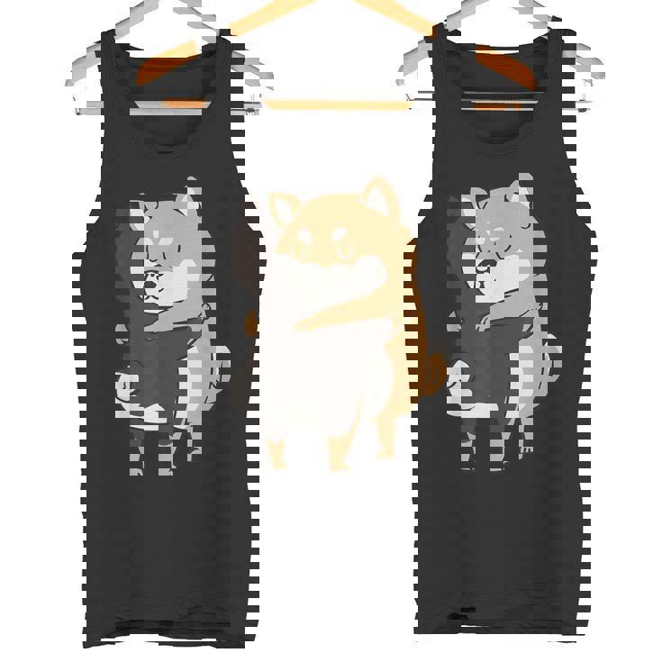 柴犬ハグ タンクトップ