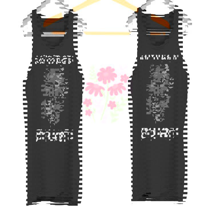 植物に気を取られがち 水やり 庭 鉢 ガーデナー タンクトップ