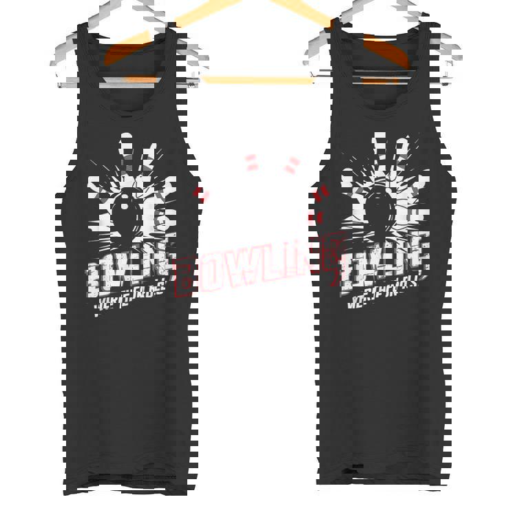 楽しいロールスボーリング パンヴィンテージボウリングボール タンクトップ