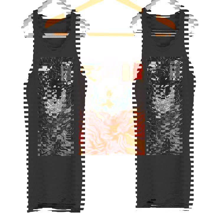 歌川国芳作 木曽街道六十九駅 タンクトップ