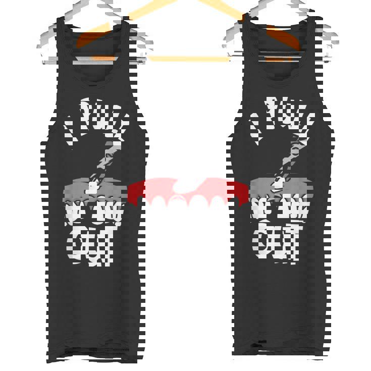 歯科用鉗子を抜く歯医者用器具歯 タンクトップ