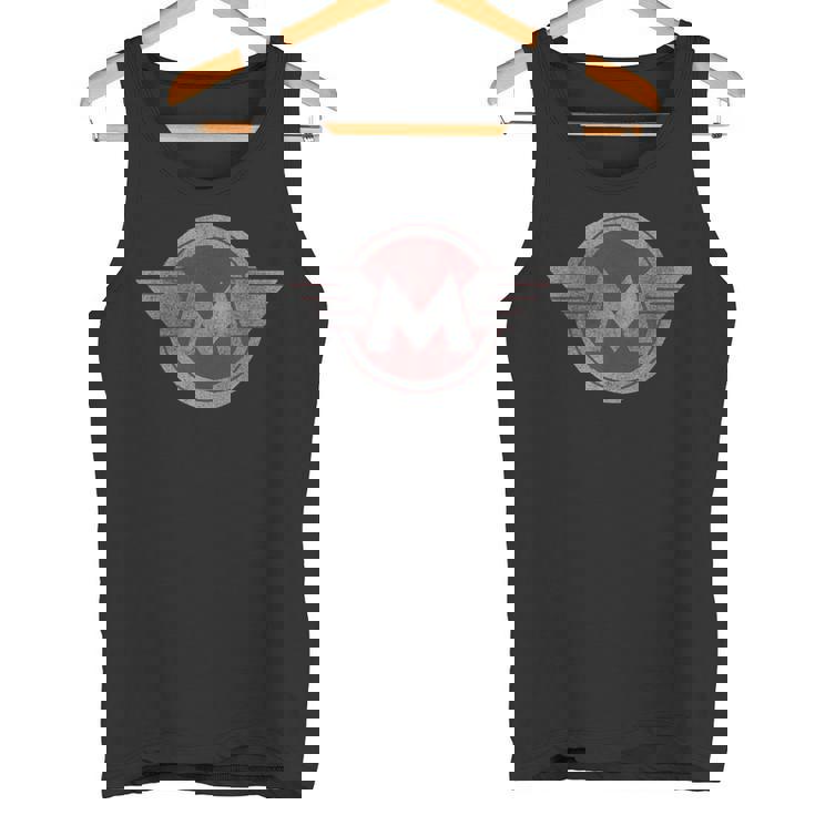 比類のない英国ヴィンテージオートバイバイク燃料タンクロゴ。 タンクトップ