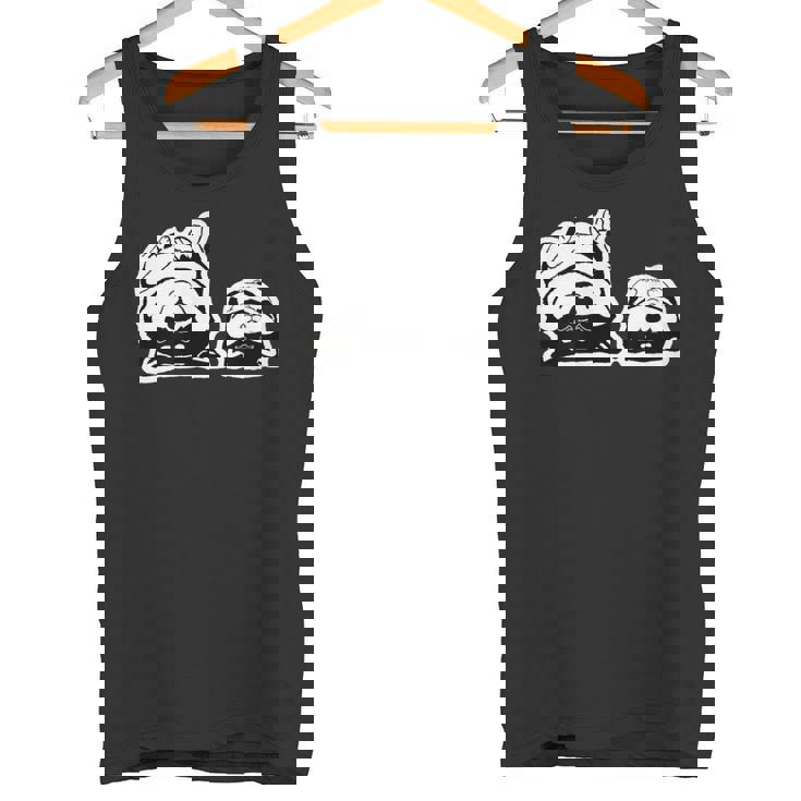 気持ちよく寝ている柴犬たち かわいい黒柴 柴犬イラスト タンクトップ