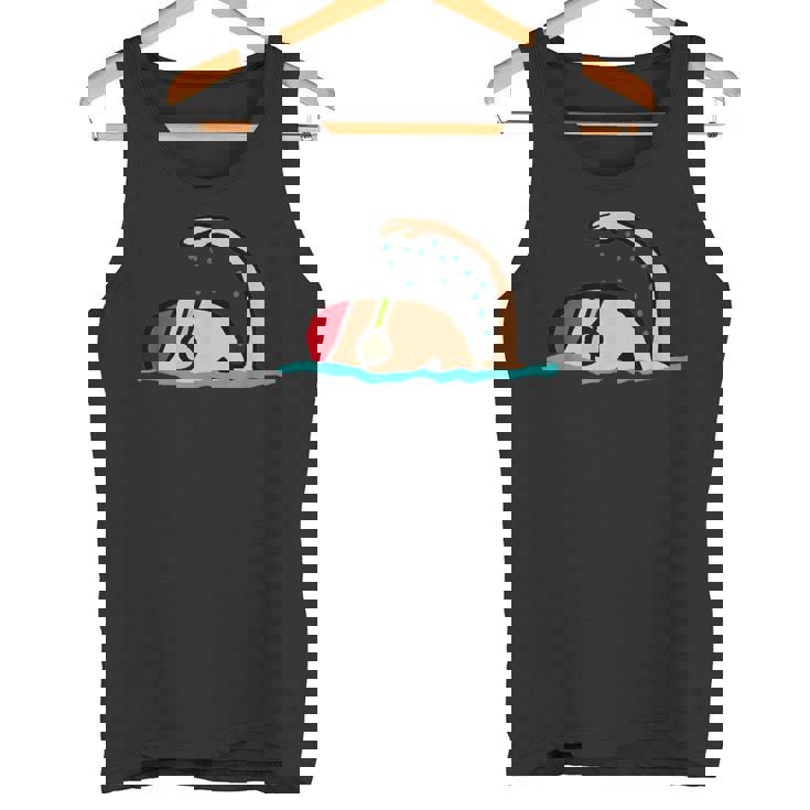 水泳。 タンクトップ