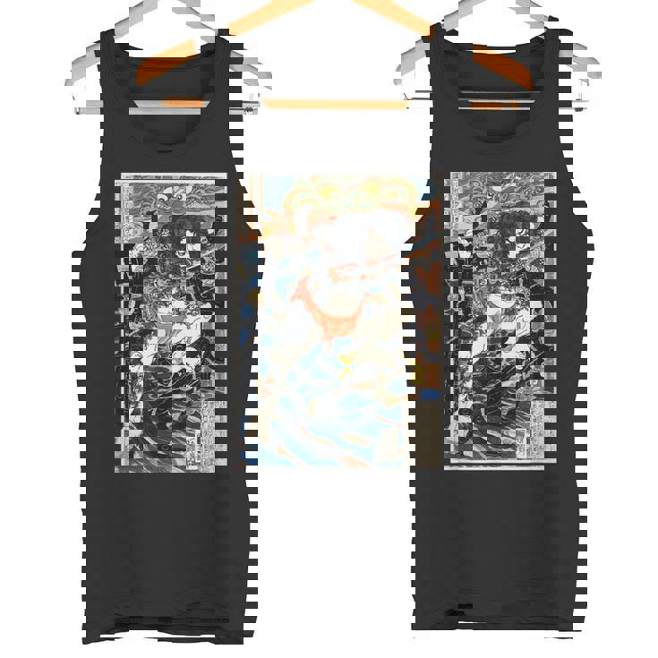 浮世絵 面白tシャツ 日本画 歌川国芳 名作 アート 絵画 メンズ レディース 面白い 服 美術 おもしろ タンクトップ