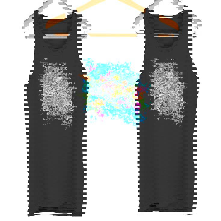 海シリーズ 鮮やかな海亀 タンクトップ