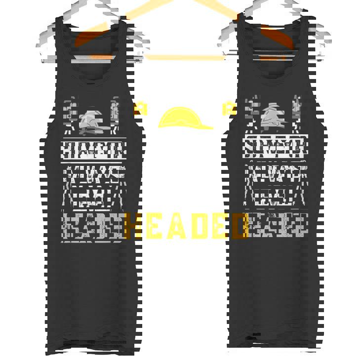 測量士 常に平常心 土地家屋調査士 土地家屋調査士 タンクトップ