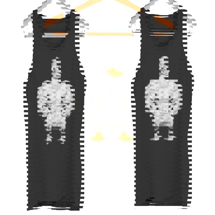 漫画の筋肉アヒル タンクトップ