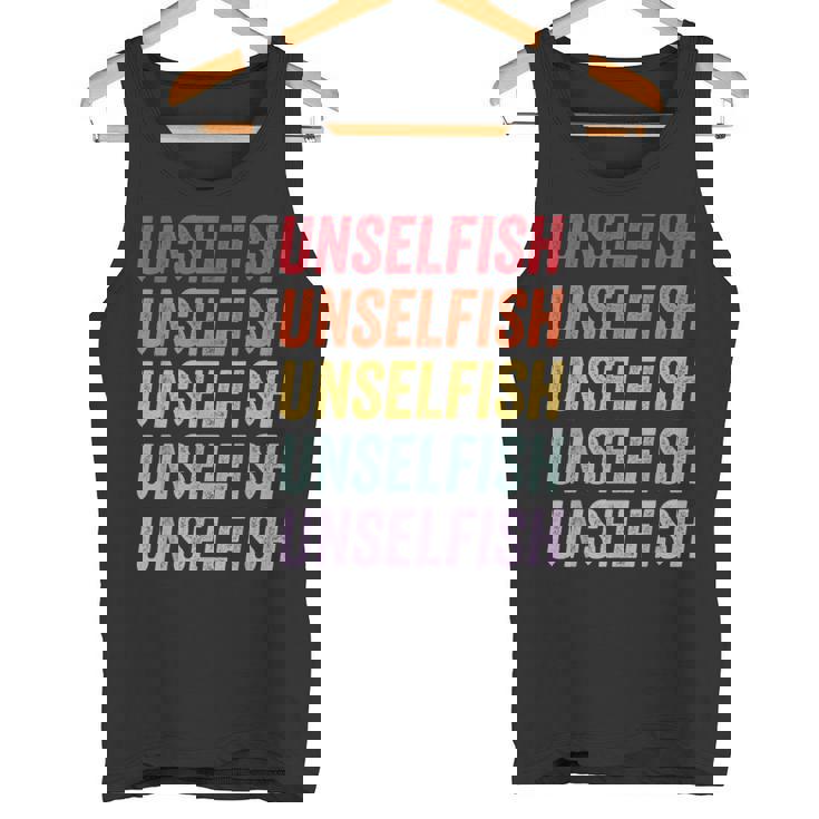 無利己的 タンクトップ