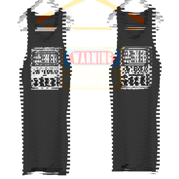 焼酎日本酒面白い警告サインが含まれている可能性があります タンクトップ