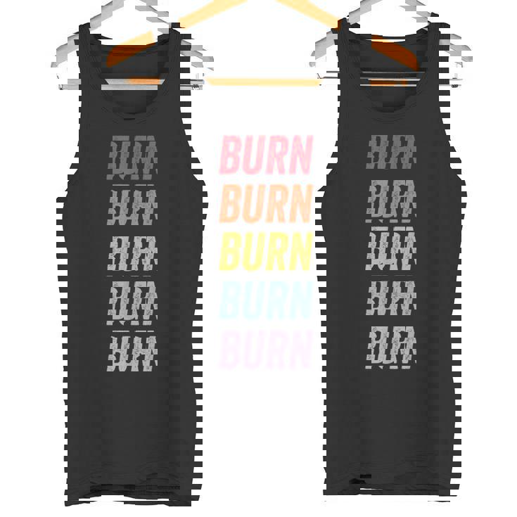 燃やす タンクトップ