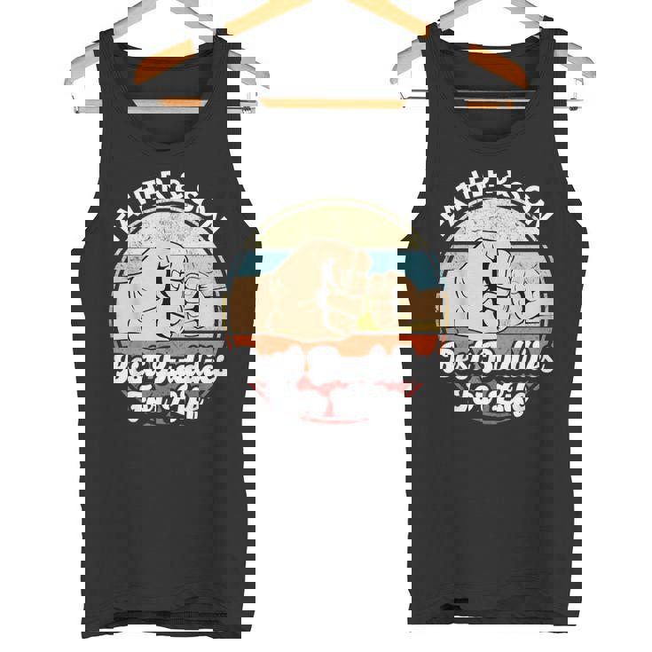 父と息子 ベストバディーズ 面白いお揃い お父さんと息子のギフト タンクトップ