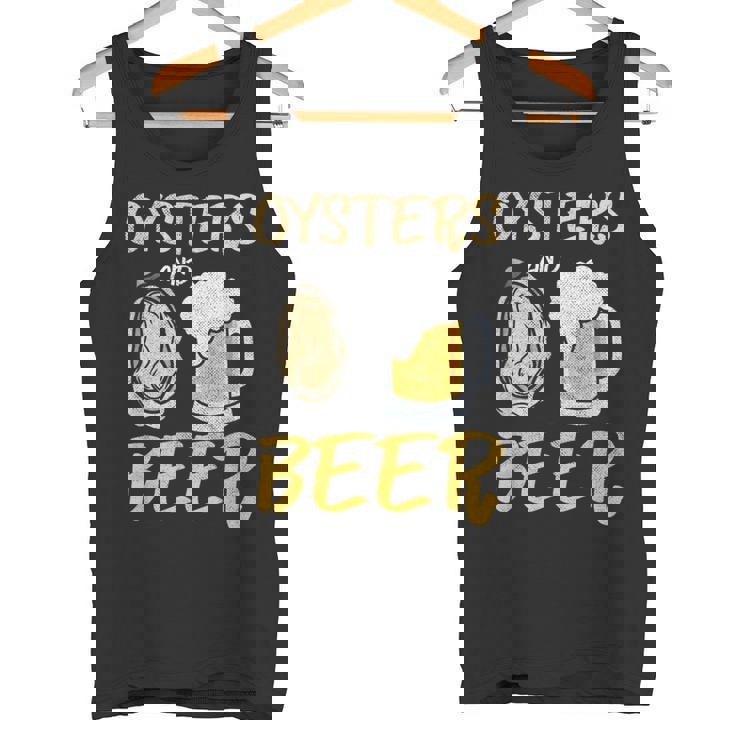 牡蠣とビール タンクトップ