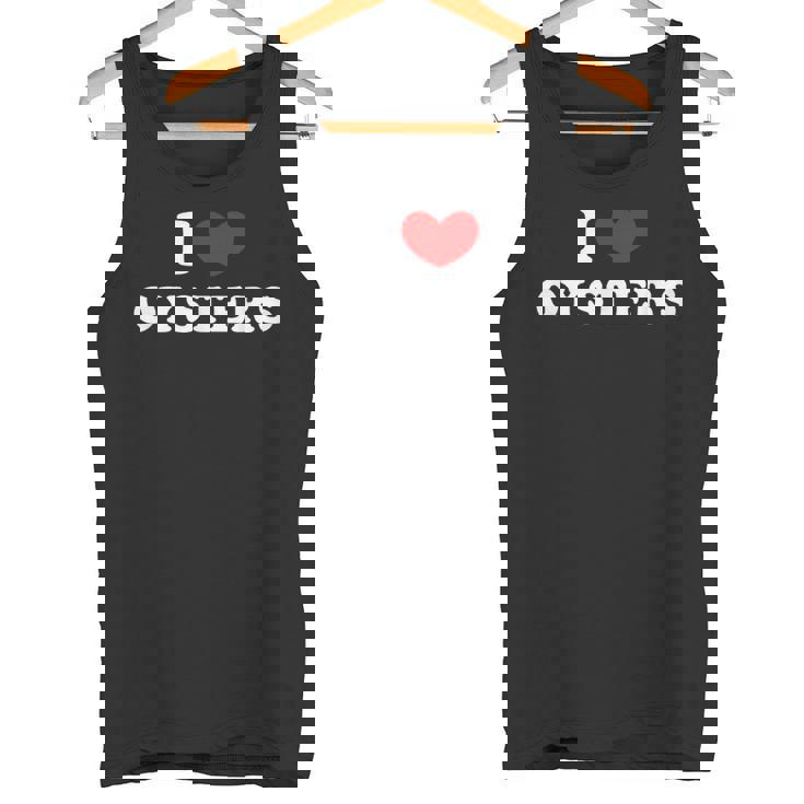 牡蠣大好き、牡蠣が大好き タンクトップ