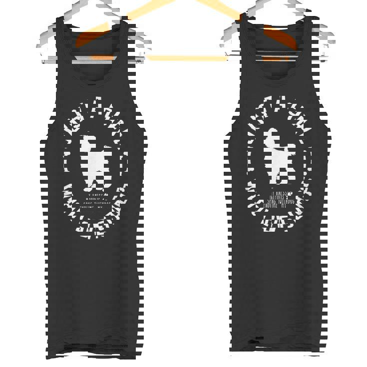 犬 おもしろ おしゃれ イヌ 可愛い プードル トイプードル シルエット タンクトップ