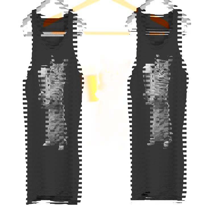 猫ビール タンクトップ