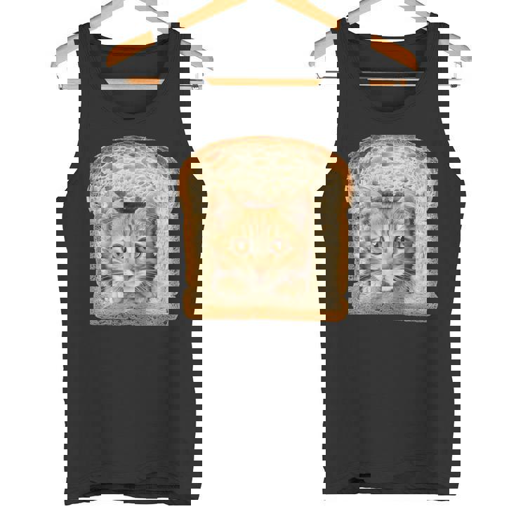 猫好きのペットのための面白い猫のグラフィックtシャツ Mewow タンクトップ