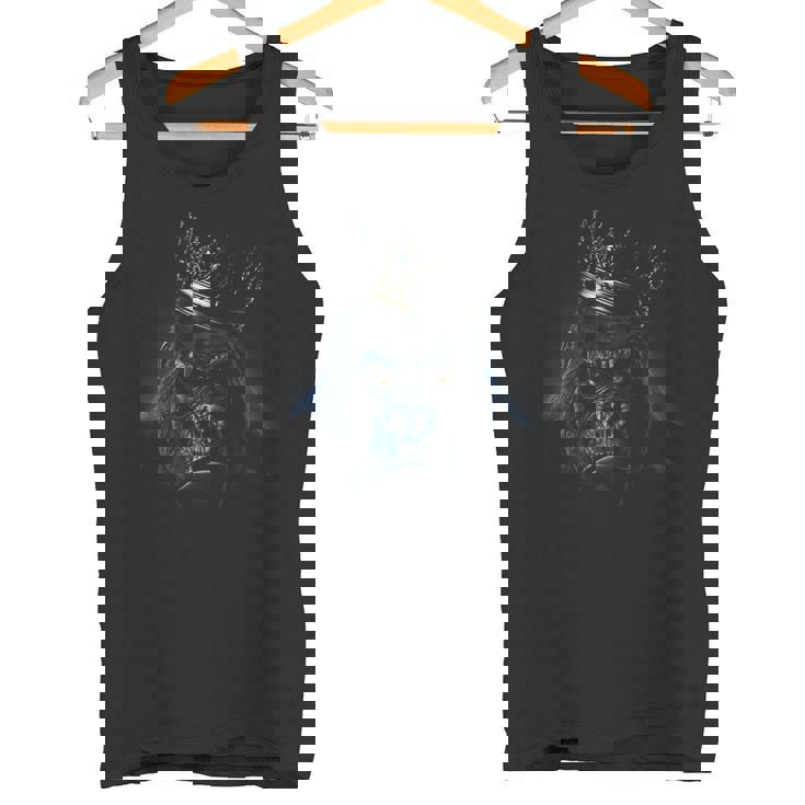 王冠をかぶったロイヤルゴリラ タンクトップ