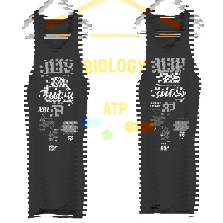 生物学教師 Fueled By Atp 面白い教師 生物学者ギフト タンクトップ