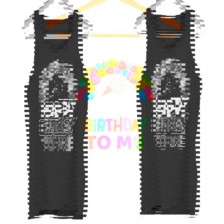 私の誕生日です私にお誕生日おめでとう タンクトップ