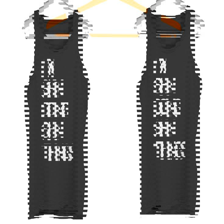 私はhinです。Shin が行うことを行う。 タンクトップ