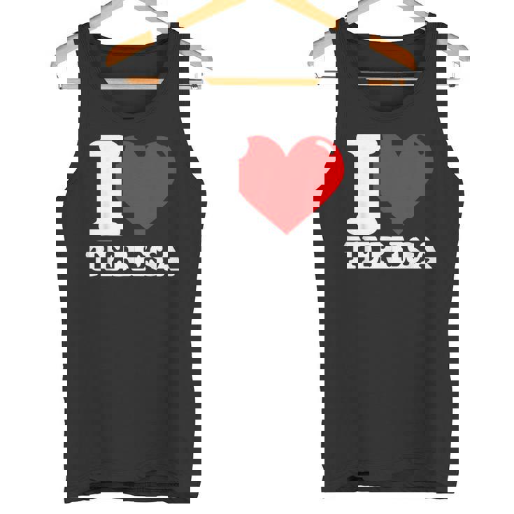 私はテレサが大好きです タンクトップ