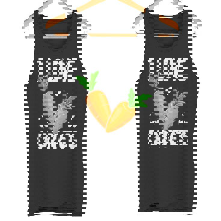 私はニンジンが大好き タンクトップ