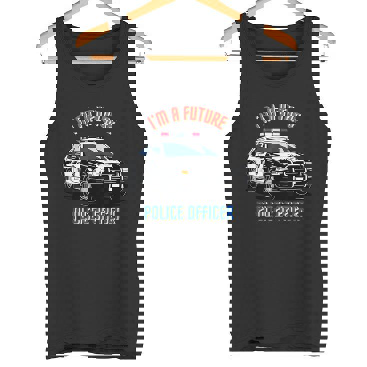 私は未来の警察官キッド・ポリス・ヤング・パトカー タンクトップ