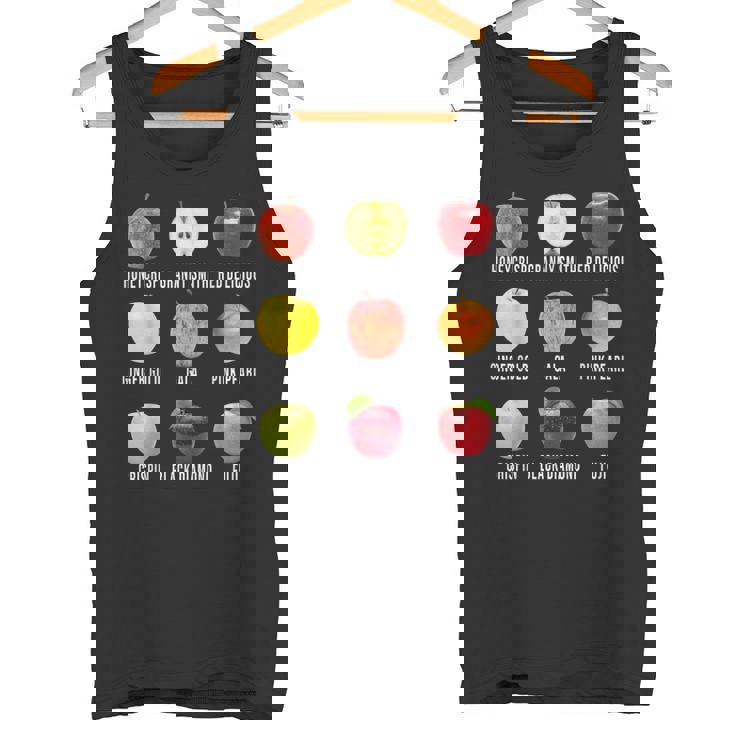 秋のリンゴ狩りアップルオーチャード ボーホー ファームフェッシュ タンクトップ