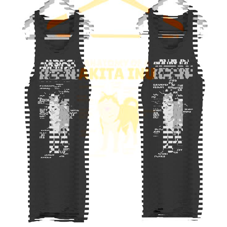 秋田犬 解剖学 甘い説明 秋田犬 タンクトップ