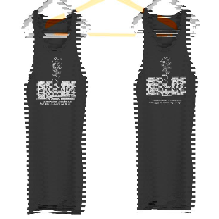 科学は魔法のようではない タンクトップ