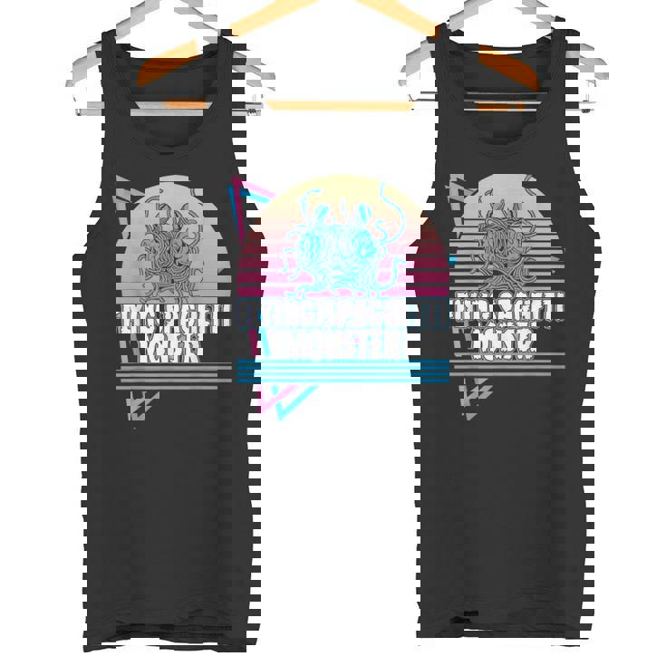 空飛ぶスパゲッティモンスター パスタファリ Fsm 無神論者 レトロ タンクトップ