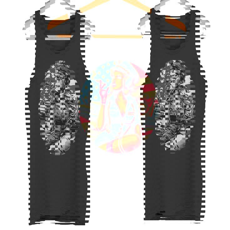 第二次世界大戦 爆撃機 葉巻 喫煙 ピンナップガール タンクトップ