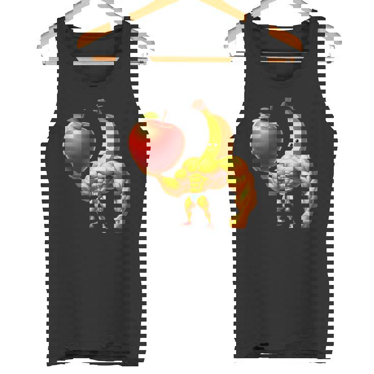 筋肉バナナリフティングジャイアントアップル タンクトップ