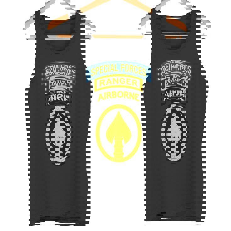 米国特殊部隊 -Fレンジャータブ -Ocomパッチ タンクトップ